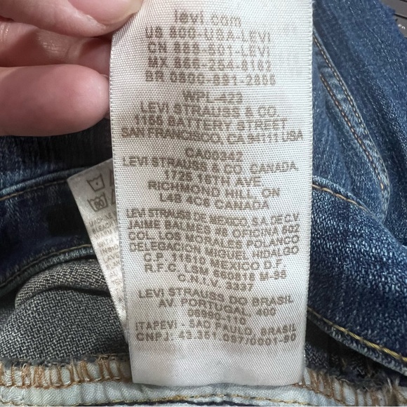 Levi's Jeans, 524 Too Superlow, Size 11 M - Picture 8 of 8
